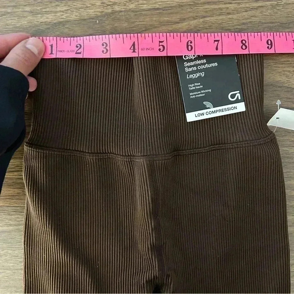 ❤️ Gap fit seamless brown leggings XS/S NWT - Picture 6 of 9